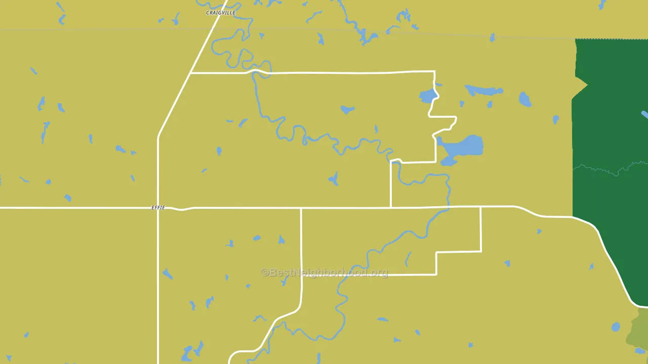56639, MN block-group voter-turnout map