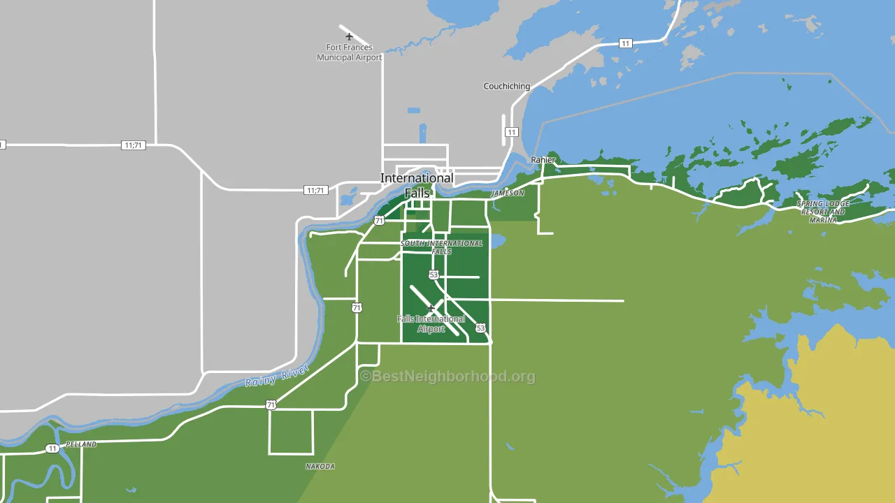 56649, MN block-group voter-turnout map