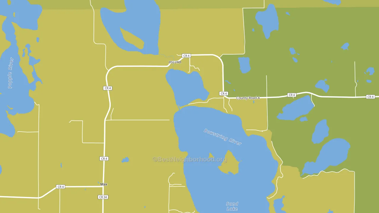 56659, MN block-group voter-turnout map