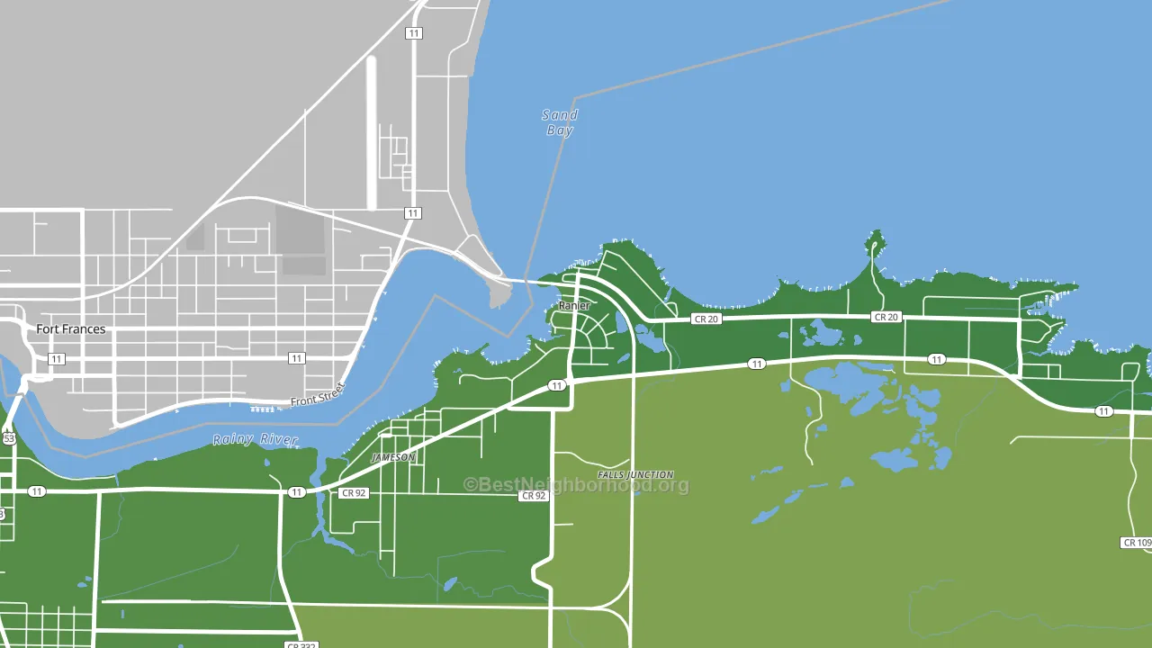 56668, MN block-group voter-turnout map