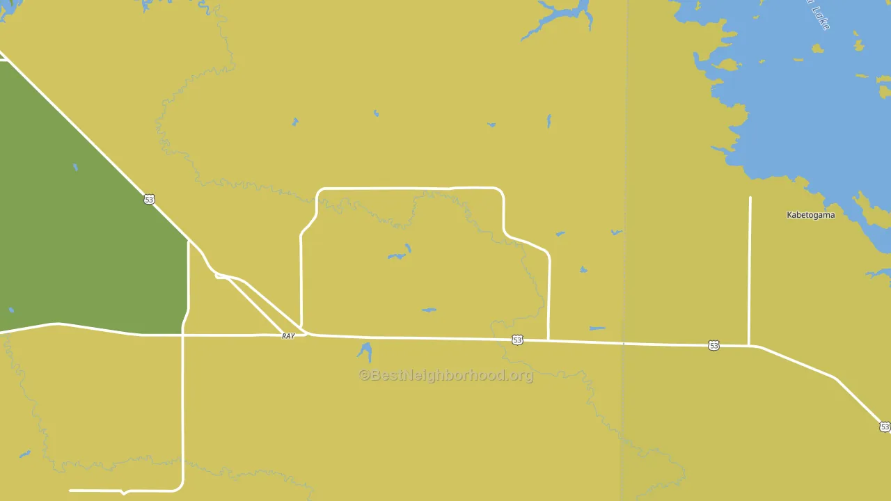 56669, MN block-group voter-turnout map