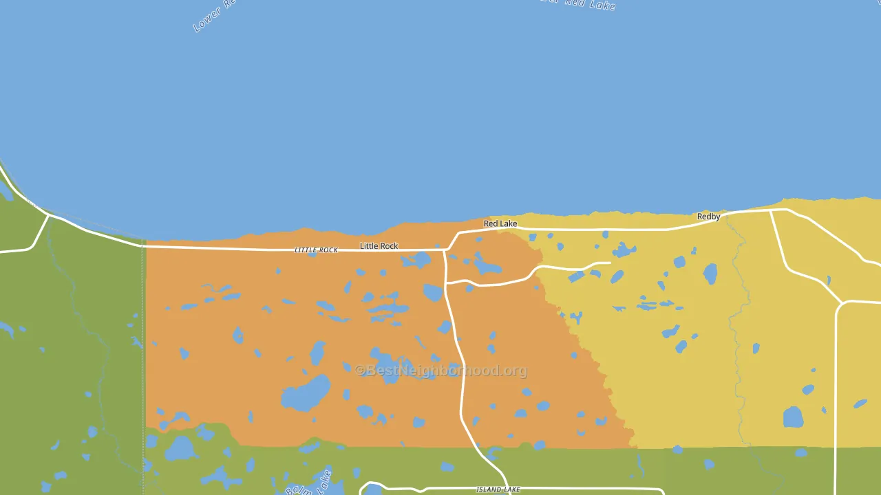 56671, MN block-group voter-turnout map