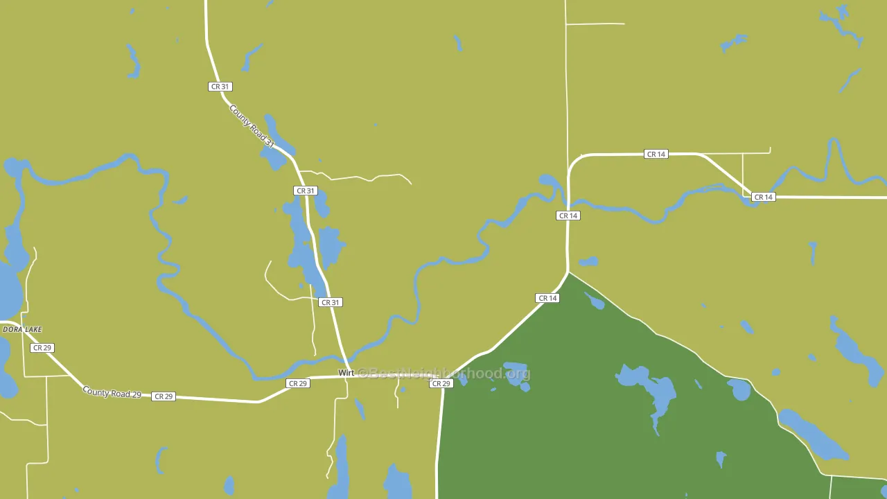 56688, MN block-group voter-turnout map