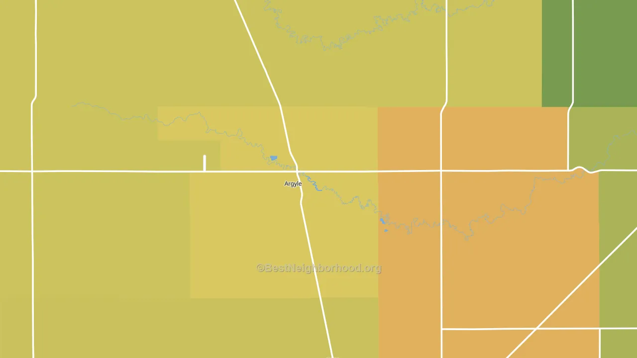 56713, MN block-group voter-turnout map