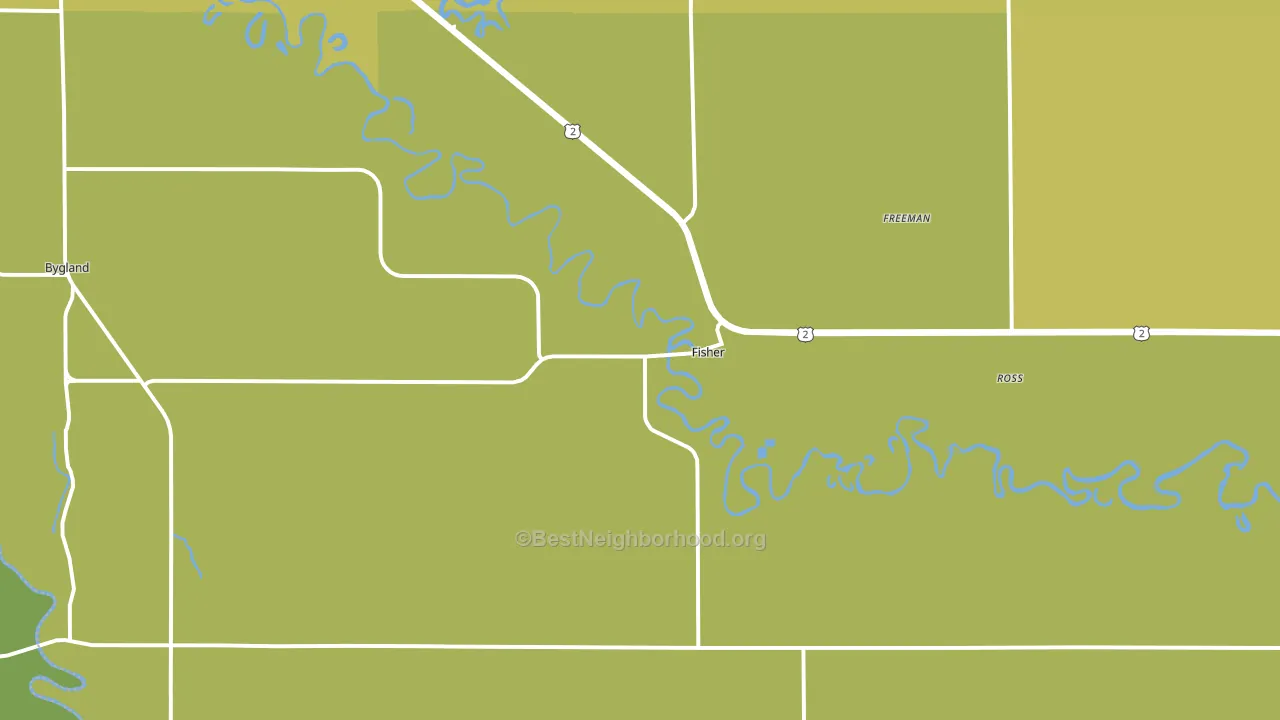 56723, MN block-group voter-turnout map