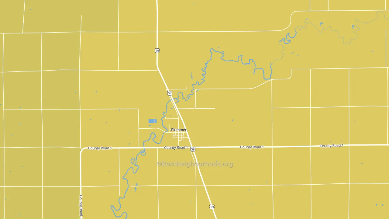 56748, MN block-group voter-turnout map