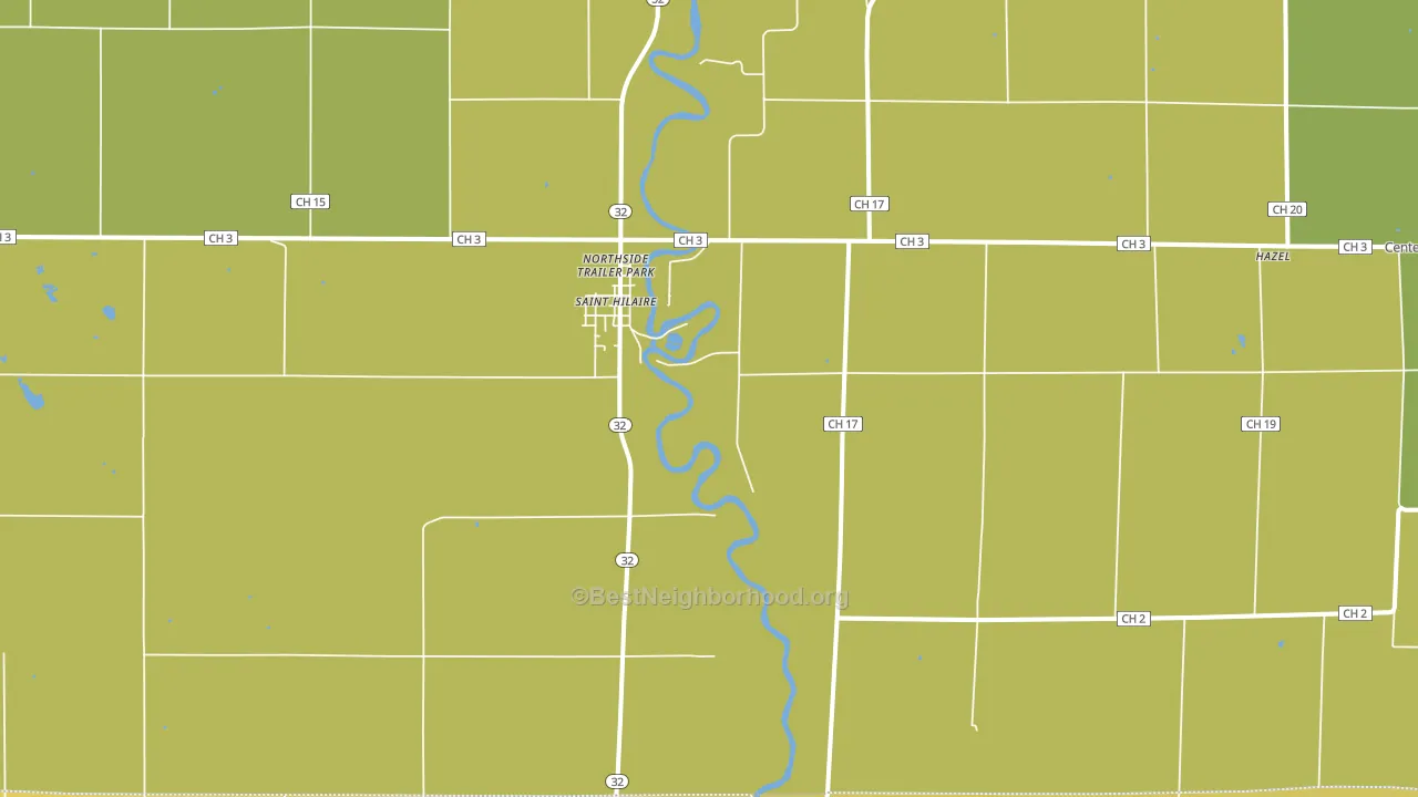 56754, MN block-group voter-turnout map