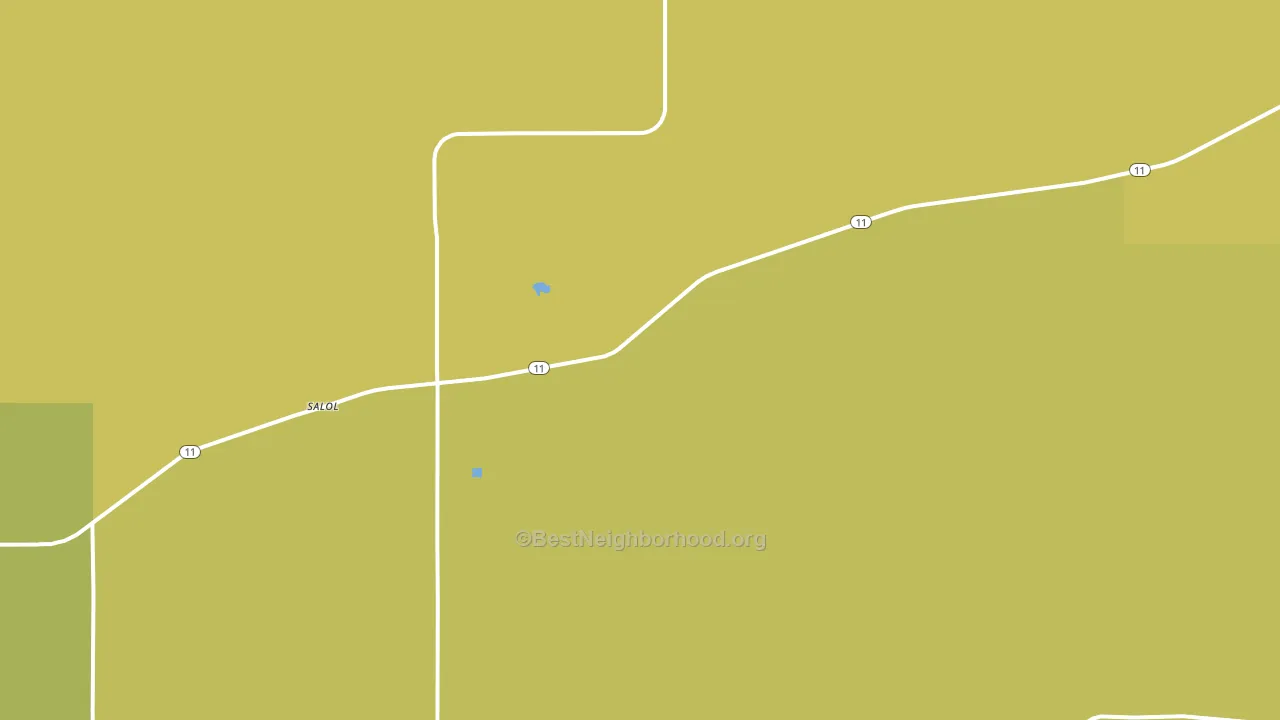 56756, MN block-group voter-turnout map