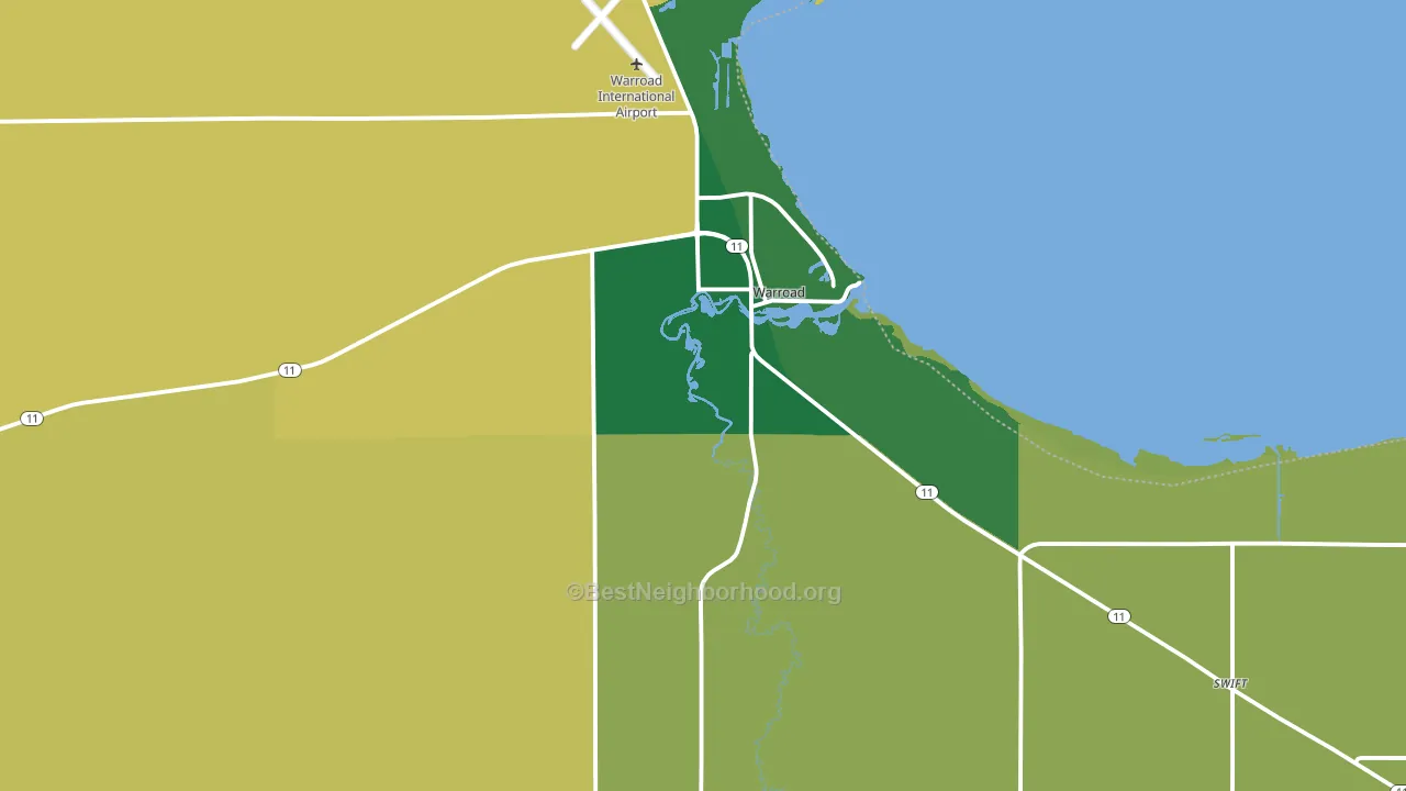 56763, MN block-group voter-turnout map