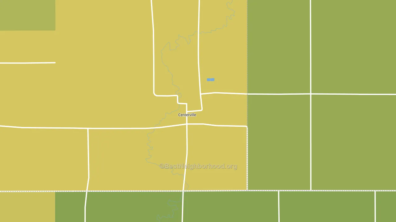 57014, SD block-group voter-turnout map