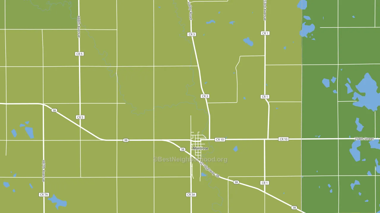 57048, SD block-group voter-turnout map