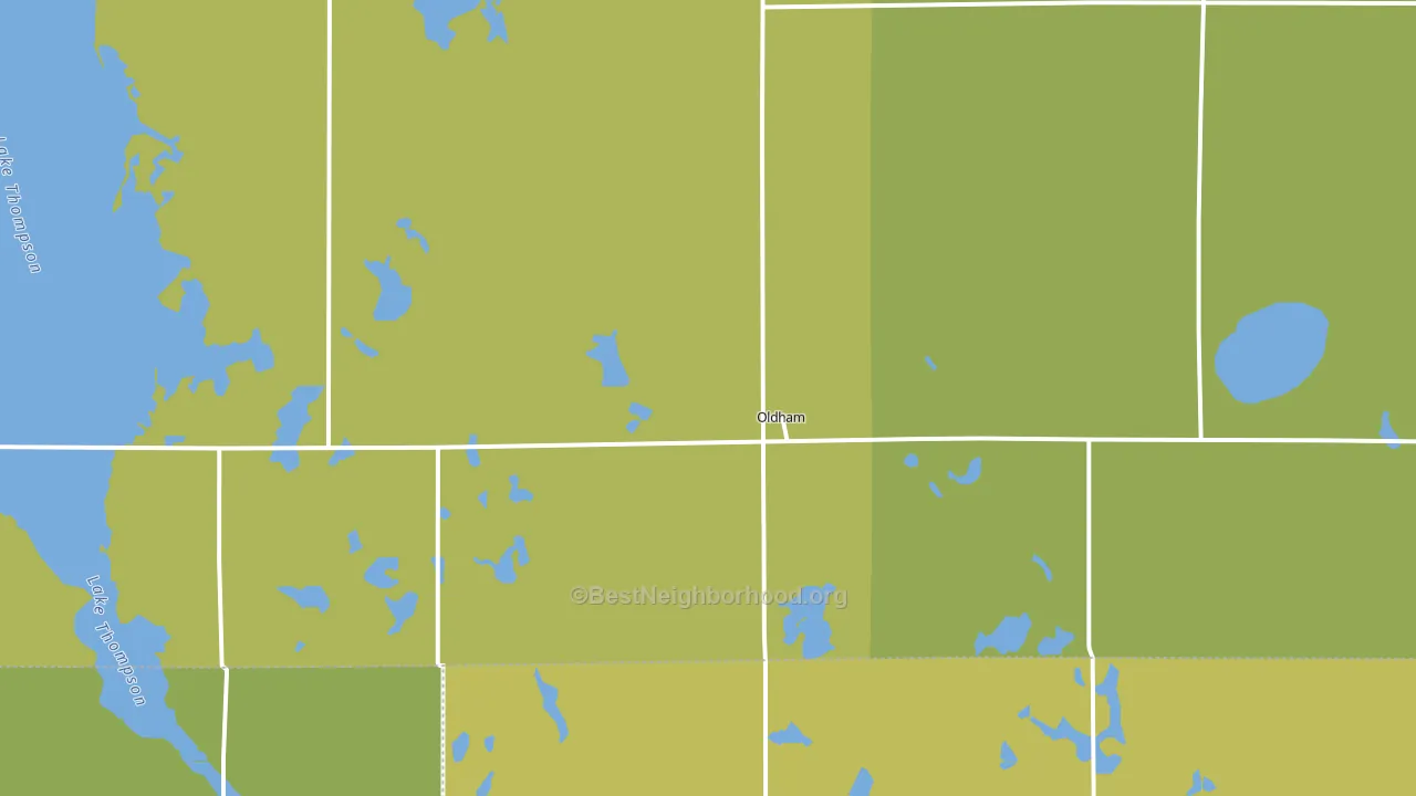 57051, SD block-group voter-turnout map