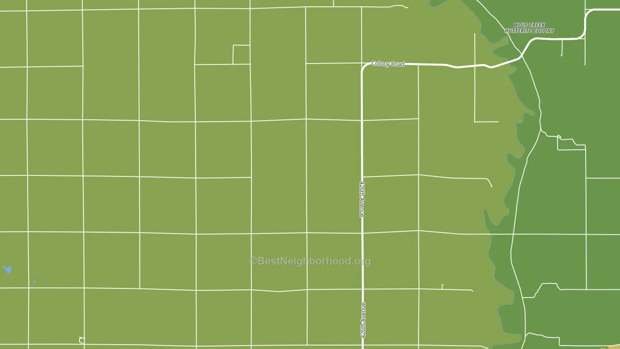 57052, SD block-group voter-turnout map