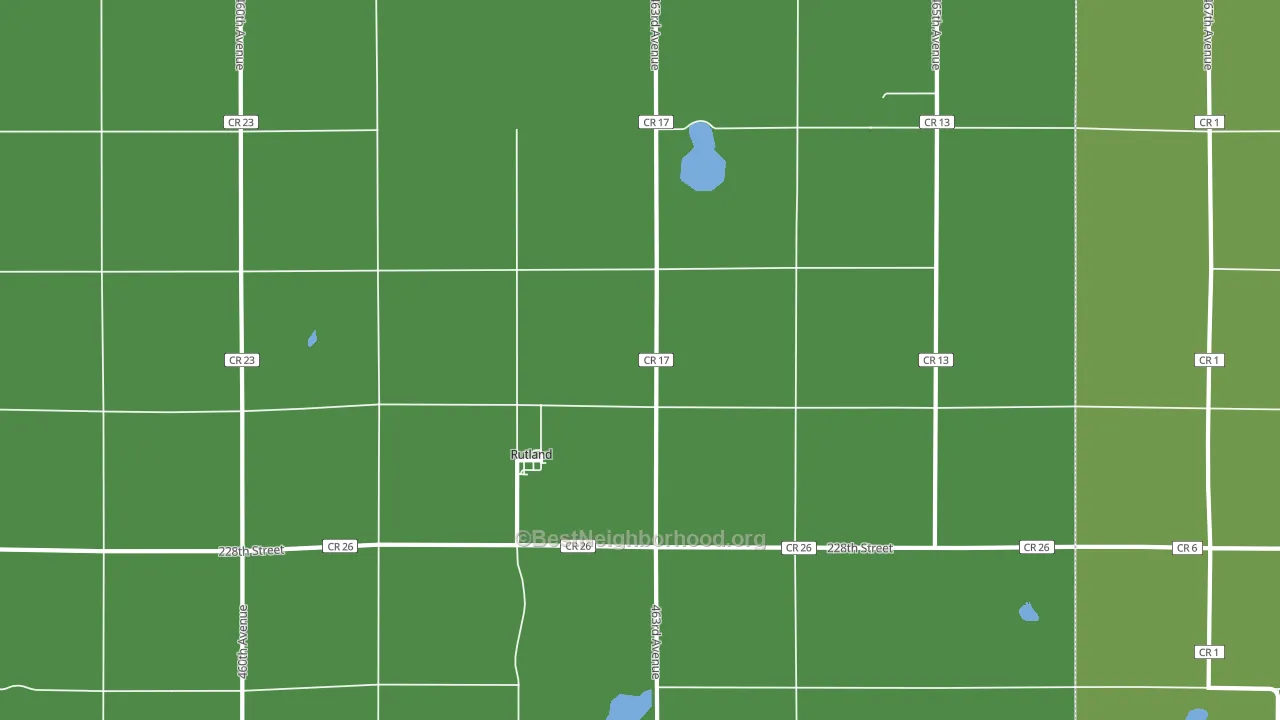 57057, SD block-group voter-turnout map