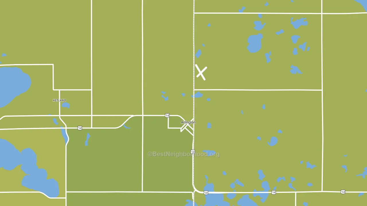 57212, SD block-group voter-turnout map