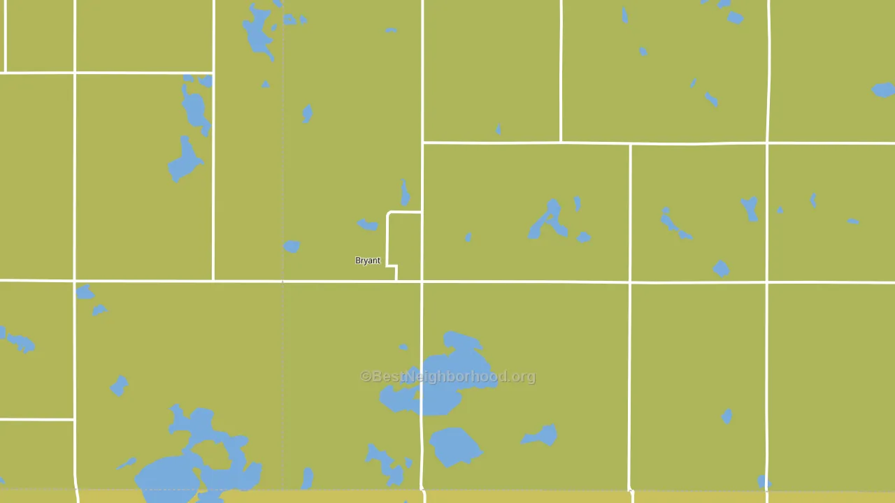 57221, SD block-group voter-turnout map