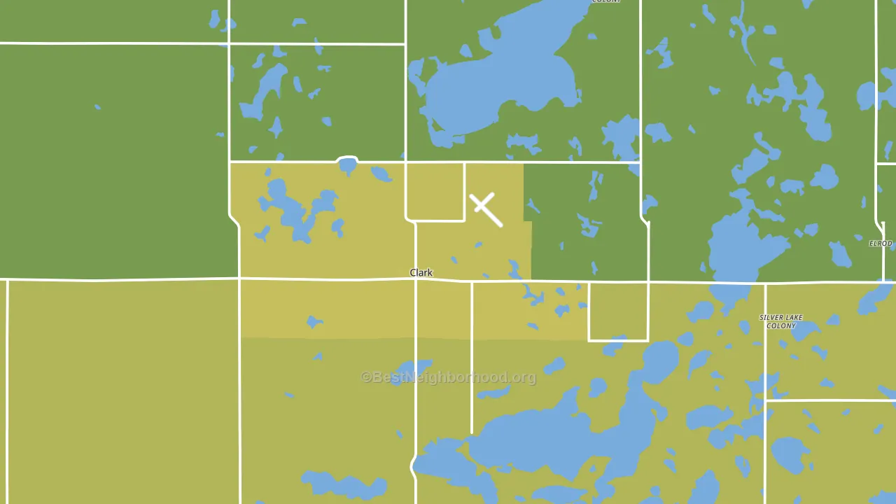 57225, SD block-group voter-turnout map