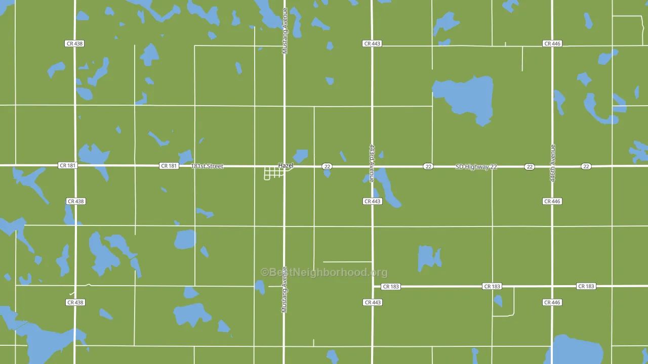57242, SD block-group voter-turnout map