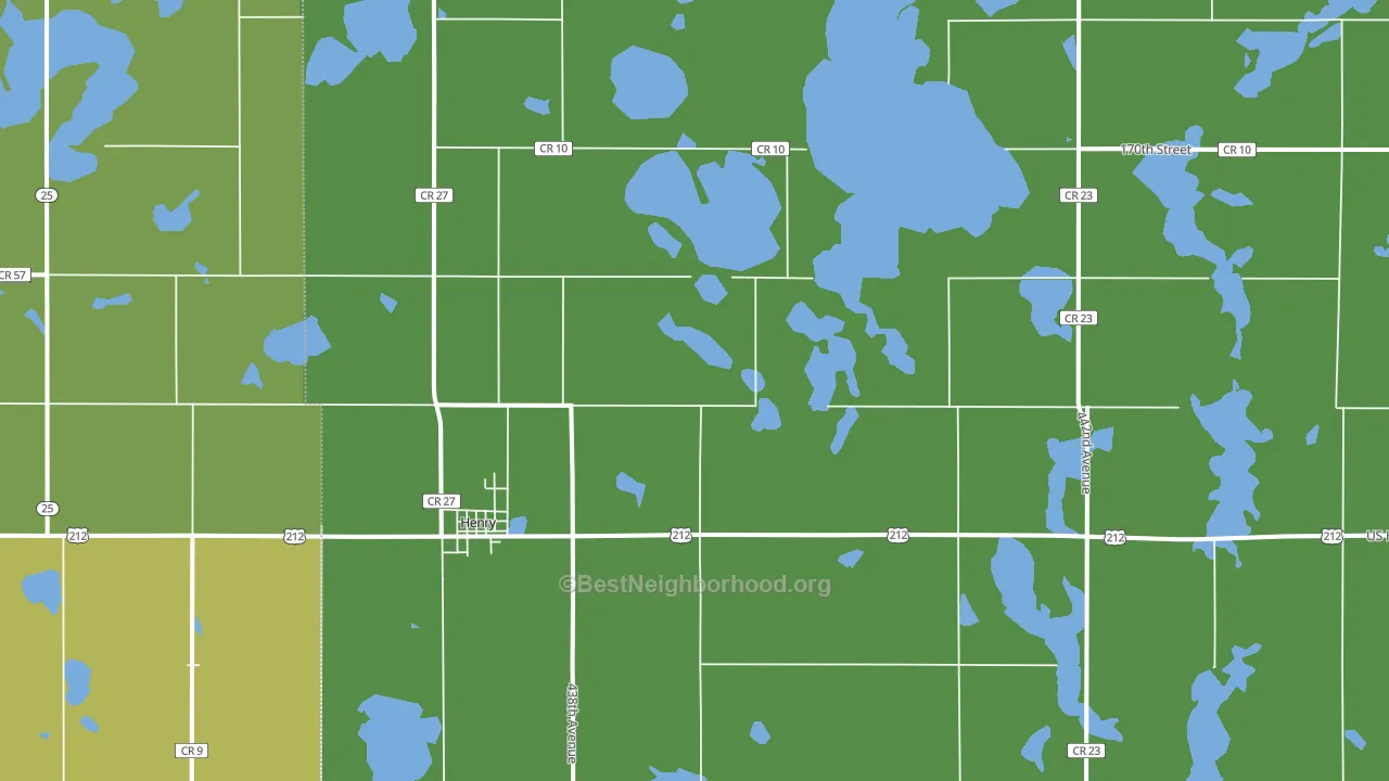 57243, SD block-group voter-turnout map