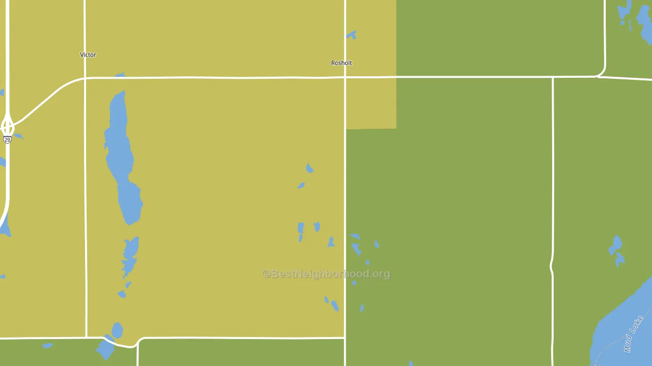 57260, SD block-group voter-turnout map
