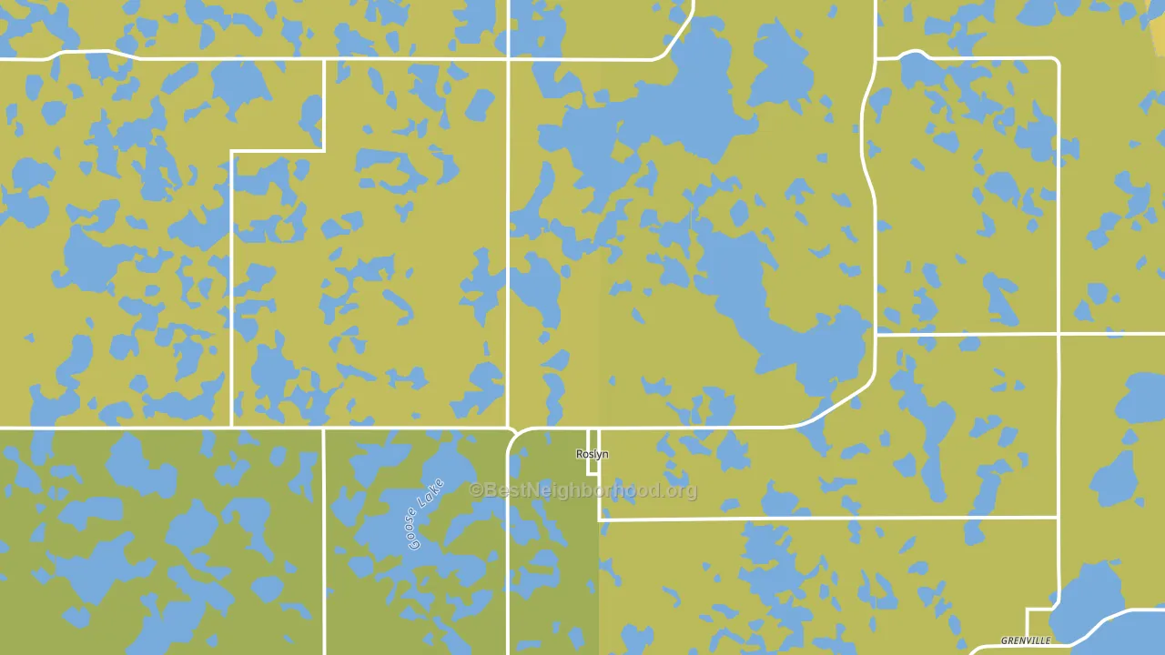 57261, SD block-group voter-turnout map