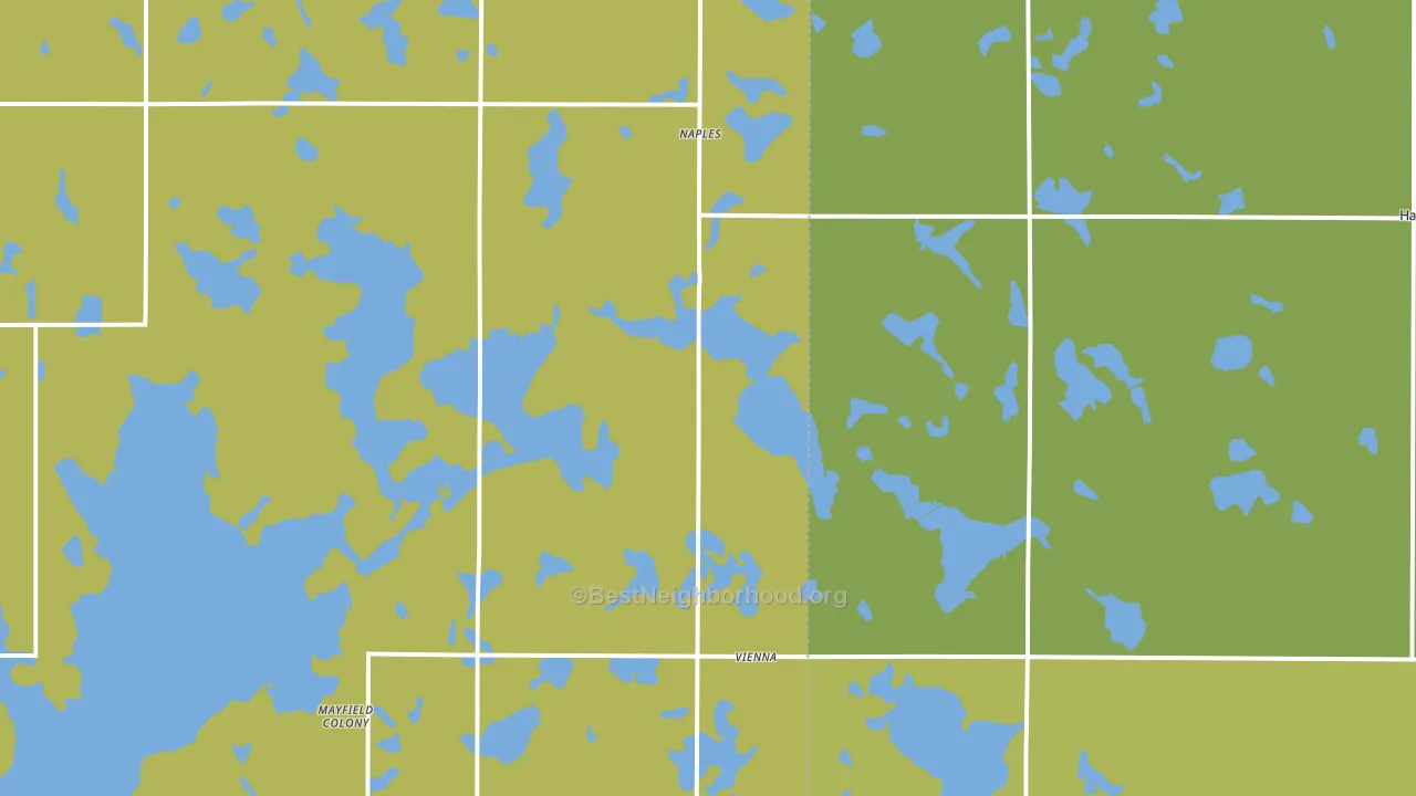 57271, SD block-group voter-turnout map