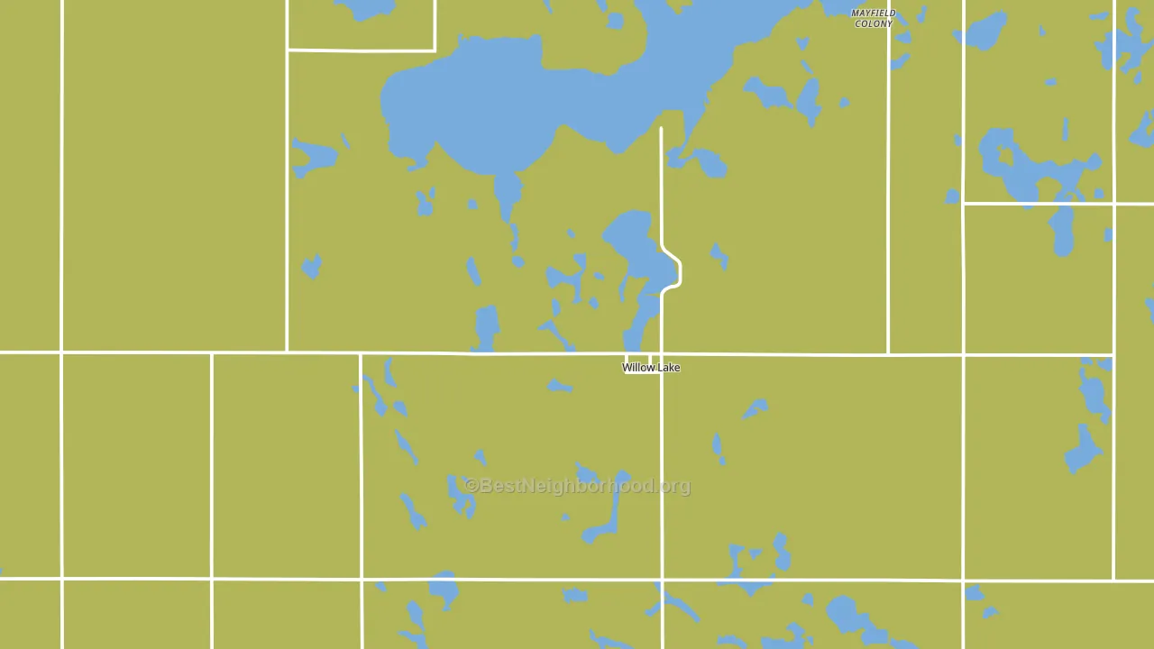 57278, SD block-group voter-turnout map