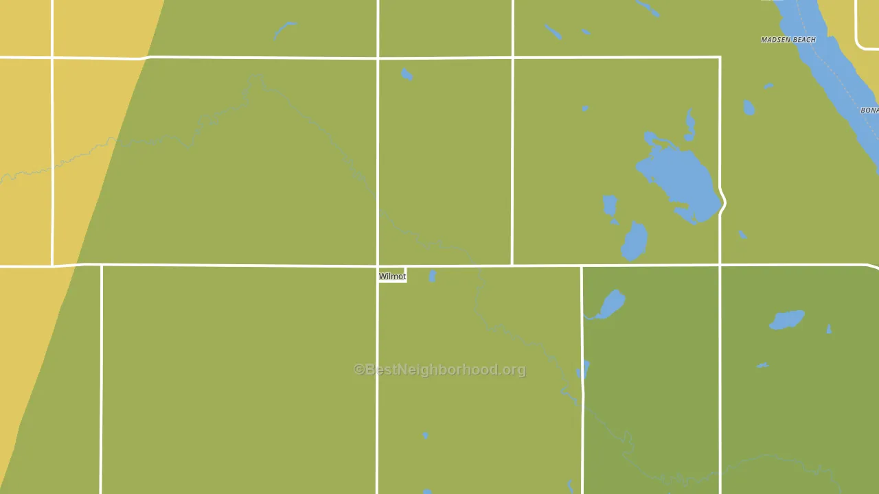 57279, SD block-group voter-turnout map