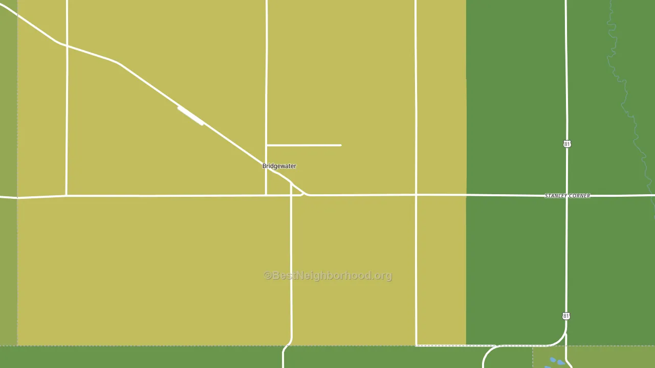 57319, SD block-group voter-turnout map