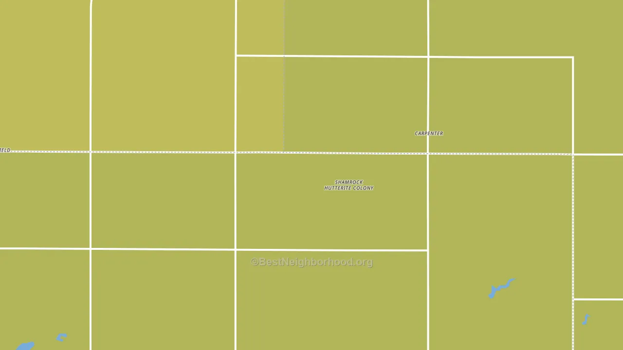 57322, SD block-group voter-turnout map