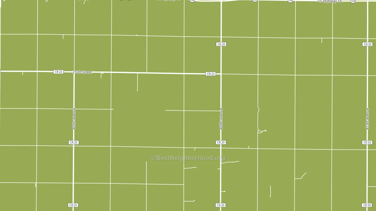 57324, SD block-group voter-turnout map