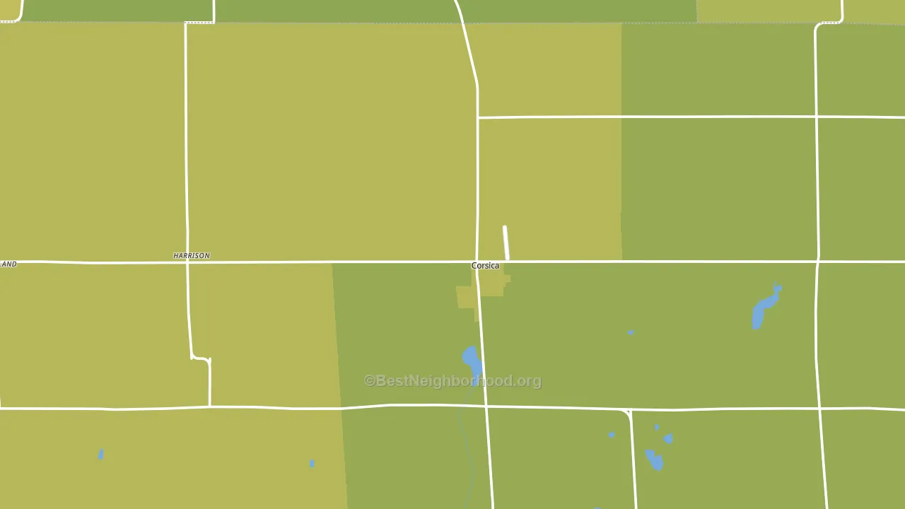 57328, SD block-group voter-turnout map