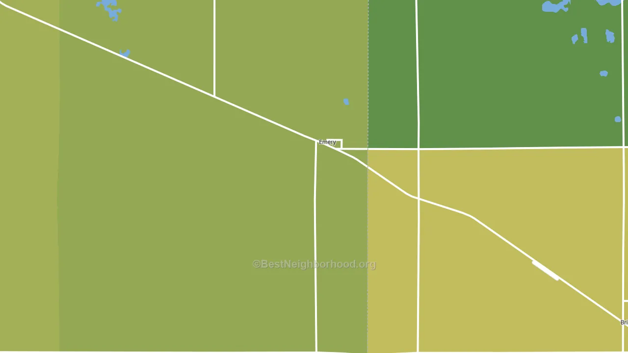57332, SD block-group voter-turnout map