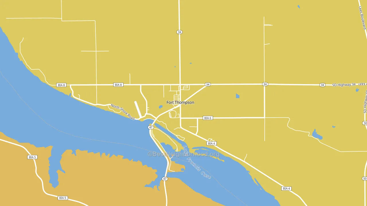 57339, SD block-group voter-turnout map