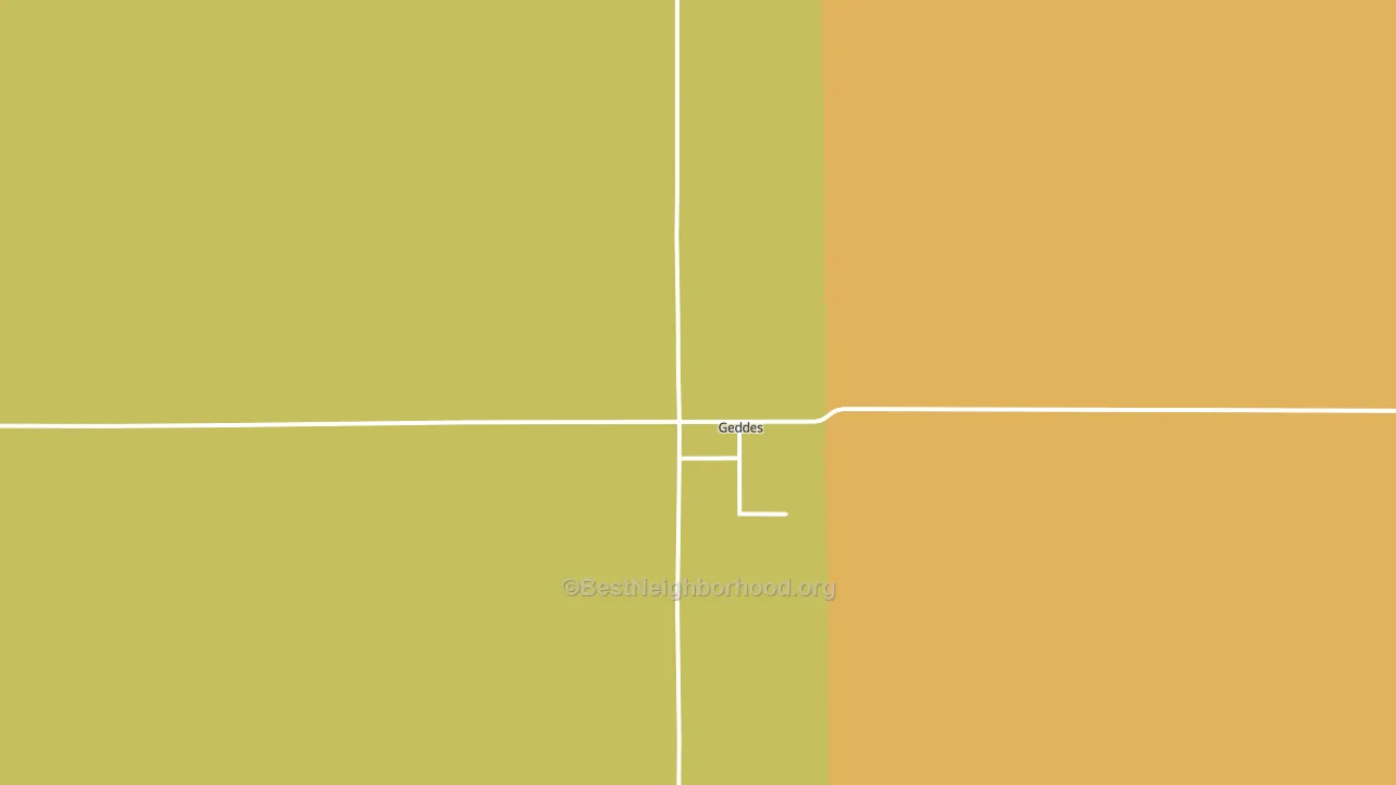 57342, SD block-group voter-turnout map