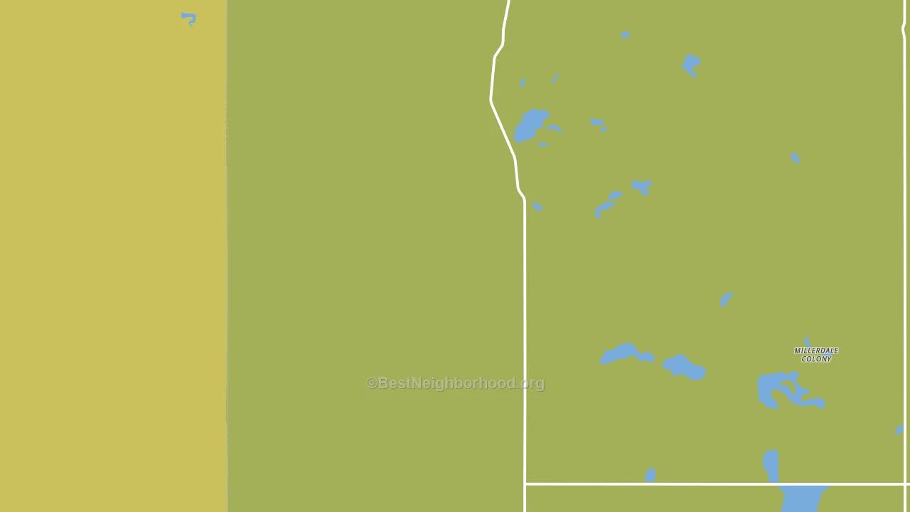 57371, SD block-group voter-turnout map