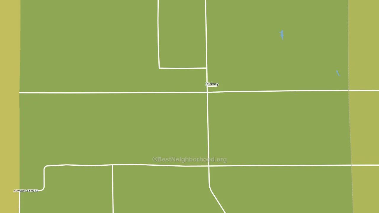 57375, SD block-group voter-turnout map
