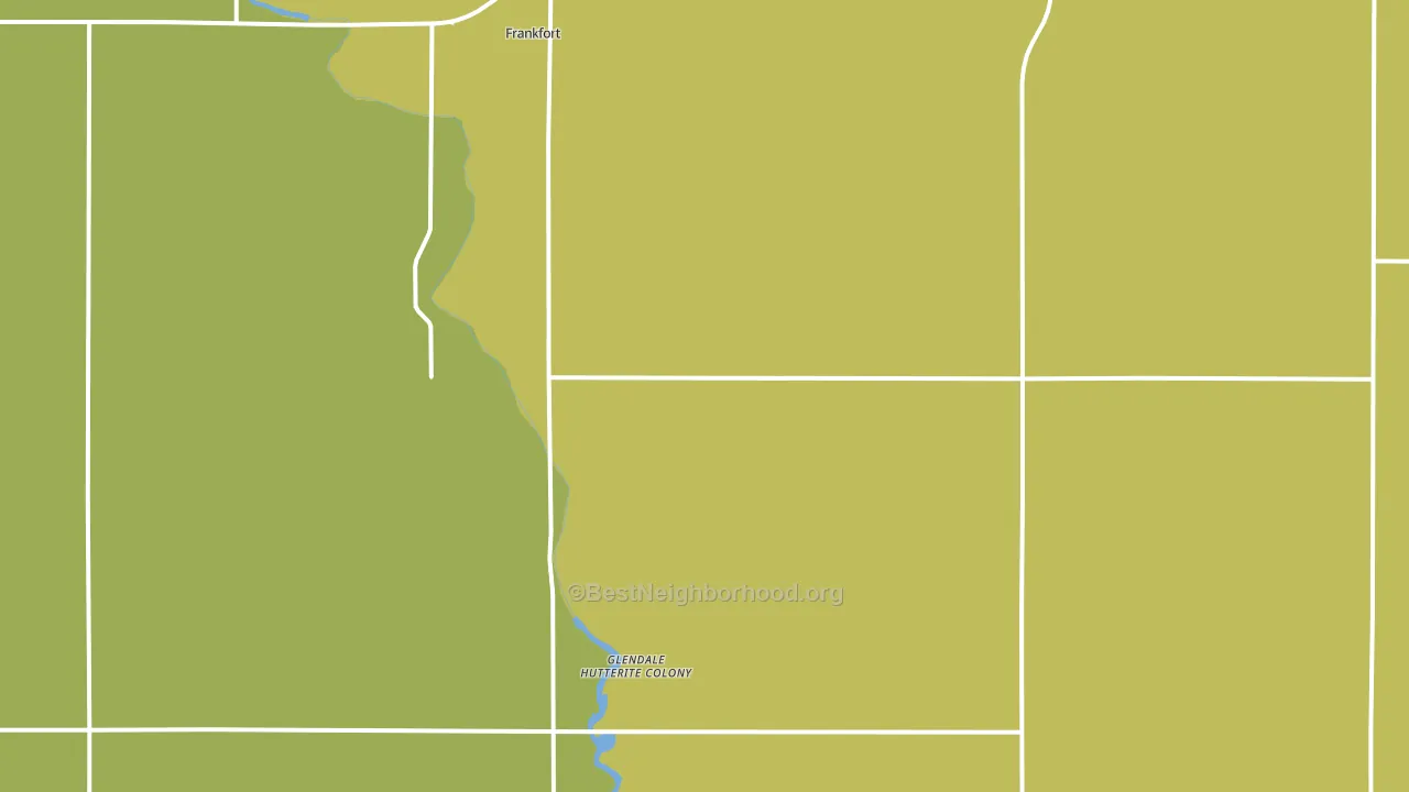 57440, SD block-group voter-turnout map