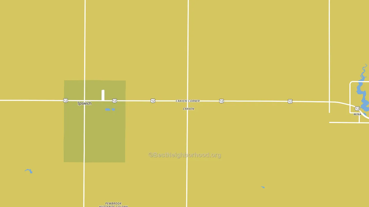 57451, SD block-group voter-turnout map
