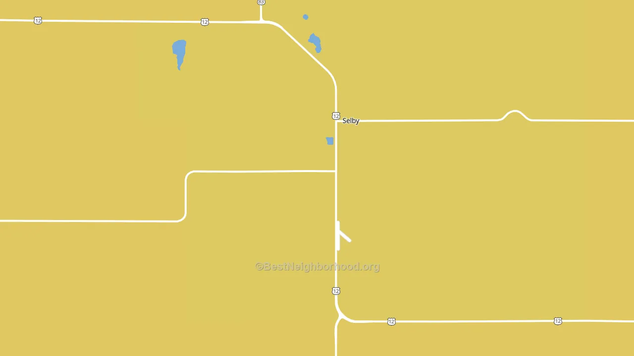 57472, SD block-group voter-turnout map