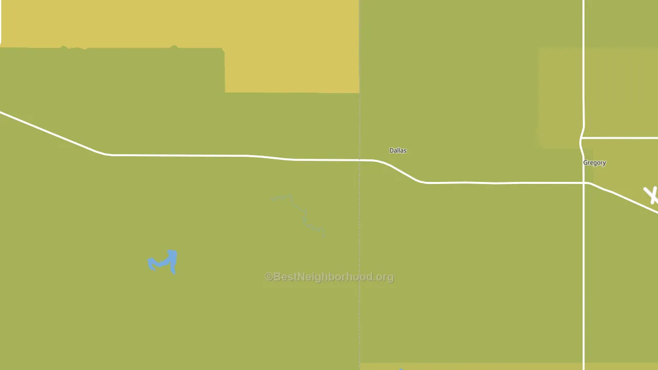 57529, SD block-group voter-turnout map