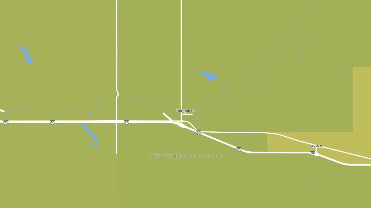57544, SD block-group voter-turnout map