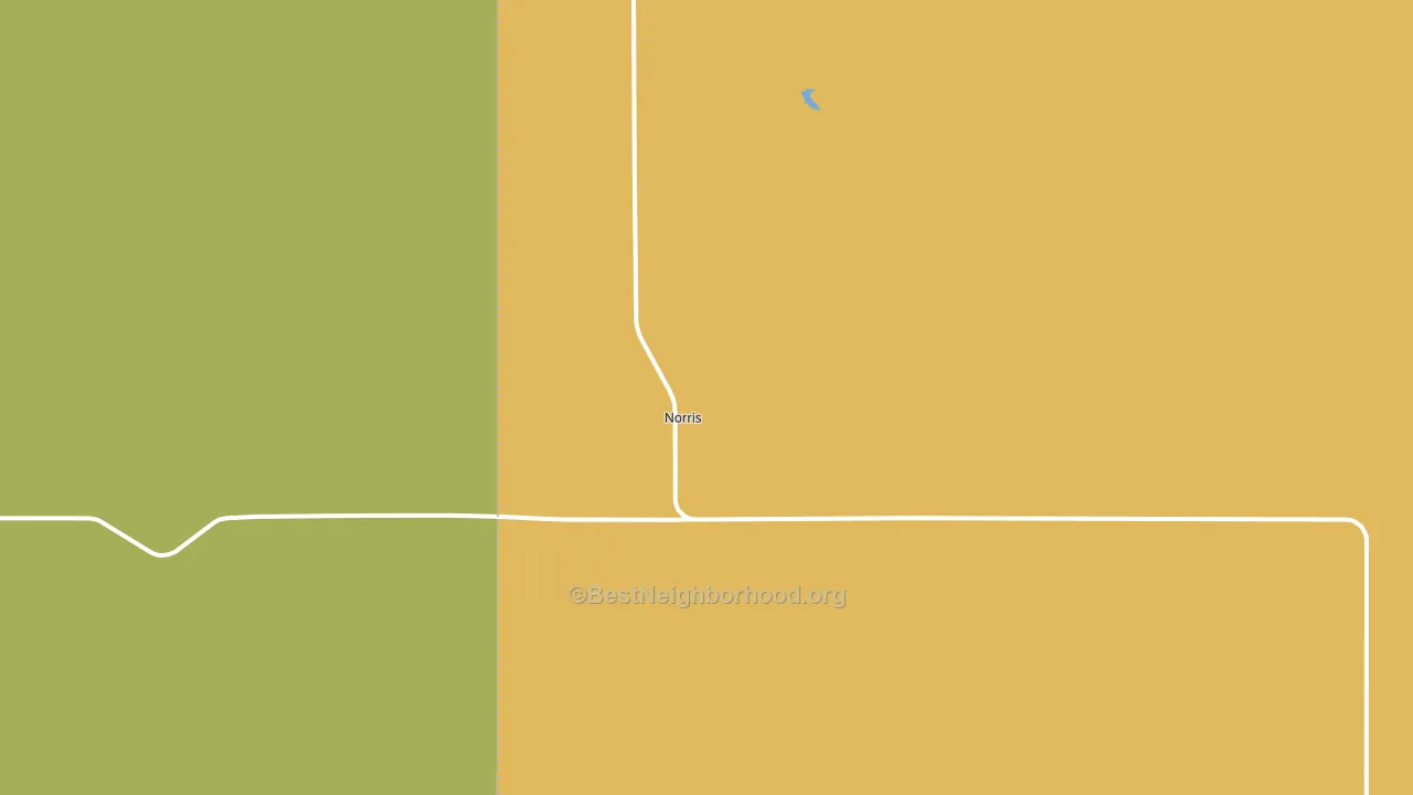 57560, SD block-group voter-turnout map