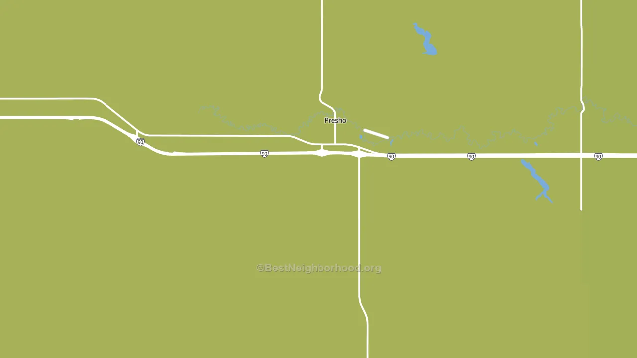 57568, SD block-group voter-turnout map