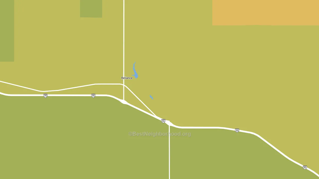 57569, SD block-group voter-turnout map