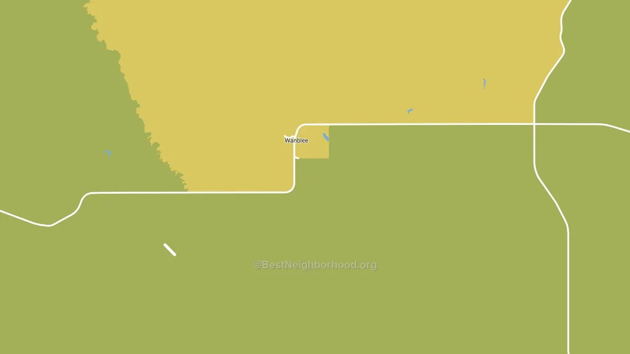 57577, SD block-group voter-turnout map