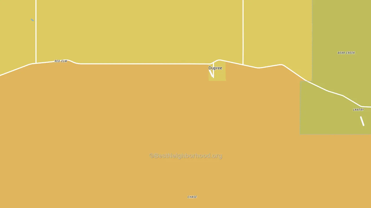 57623, SD block-group voter-turnout map