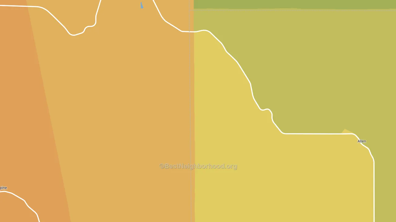 57714, SD block-group voter-turnout map