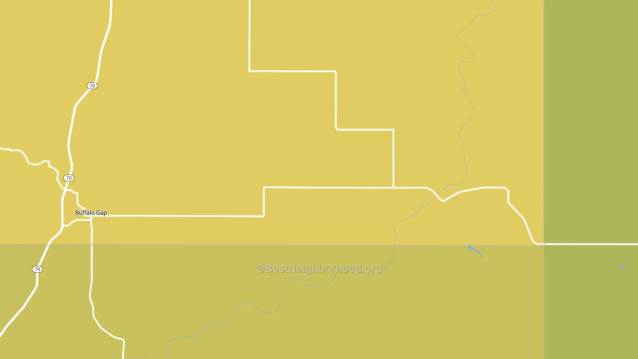 57722, SD block-group voter-turnout map