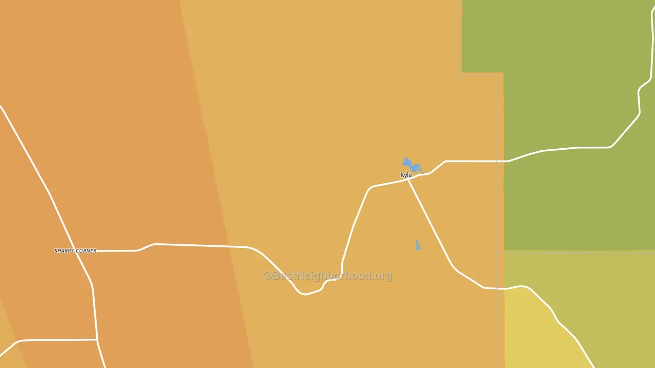 57752, SD block-group voter-turnout map